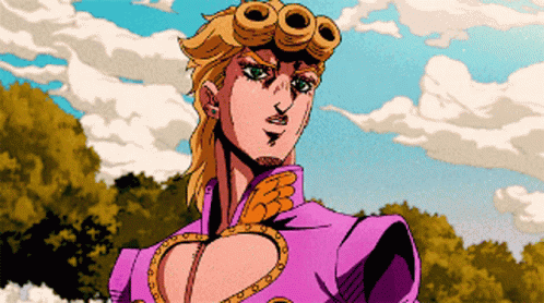 Iconic Giorno Giovanna GIF