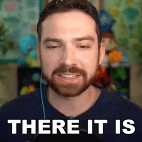 Iconic Michael Grot There It Is GIF