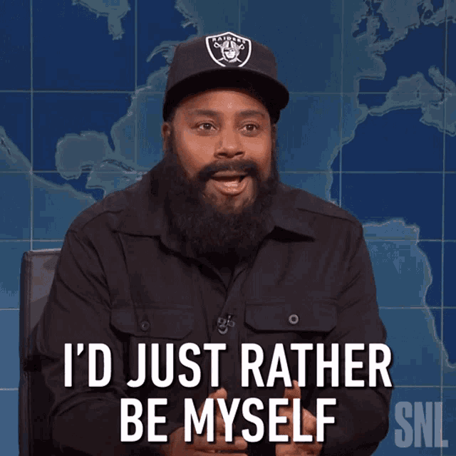 Id Rather Just Be Myself Kenan Thompson Gif GIF