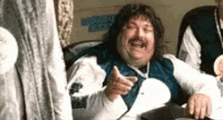 Idiocracy Fat Man Signing Fucking GIF