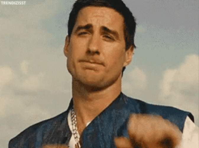 Idiocracy Luke Wilson Shooting Finger GIF