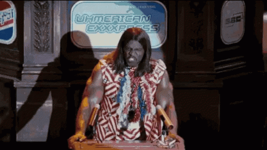 Idiocracy Terry Crews Long Hair While Standing GIF