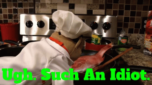 Chef Eric Such An Idiot GIF