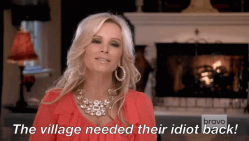 Idiots Dismayed Tamra Judge GIF
