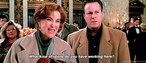 Idiots Frustrated Mother Home Alone GIF