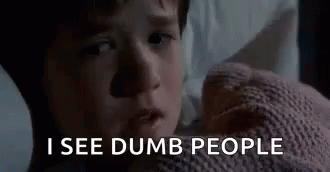 Idiots I See Dumb People GIF