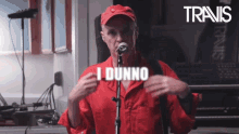 Idk I Don't Know Travis GIF