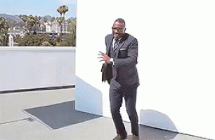 Idris Elba Having A Good Day GIF