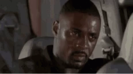 Idris Elba In Bad Mood GIF