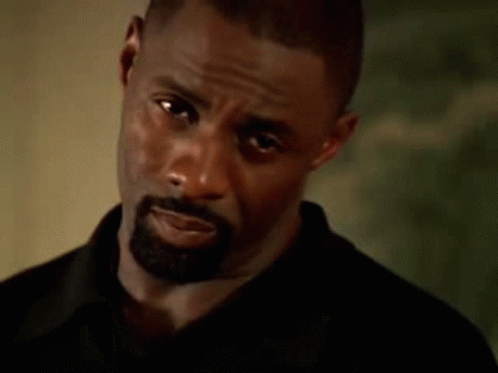 Idris Elba In Serious Mood GIF