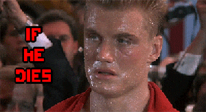 If He Dies He Dies Grumpy Dolph Lundgren GIF