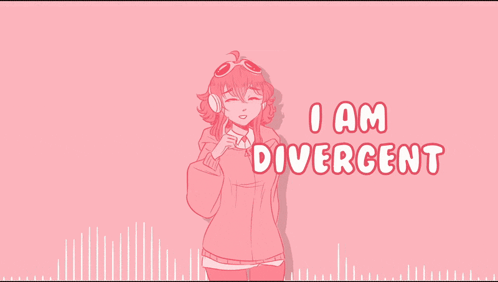 If I Told You How To Behave Written On A Pink Poster GIF