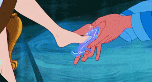 If The Shoe Fits Cinderella GIF