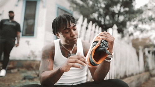 If The Shoe Fits On Fredo Bang GIF