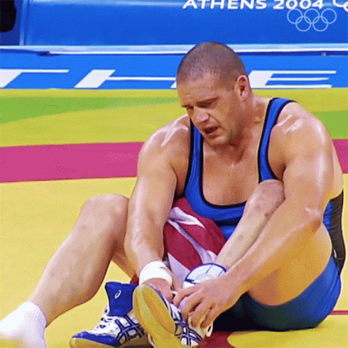 If The Shoe Fits On Rulon Gardner GIF
