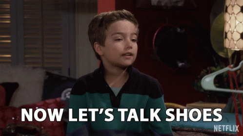 If The Shoe Fits Young Boy GIF