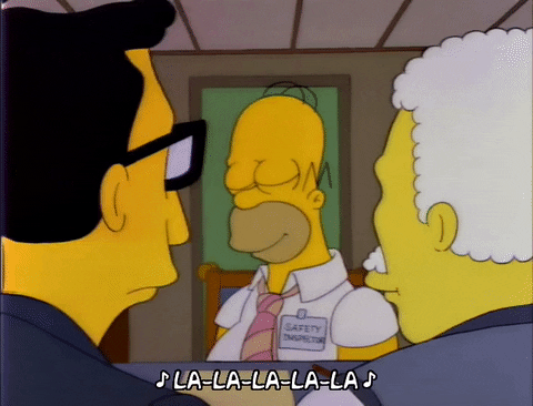 Ignore Homer Simpson Horst And Hans GIF