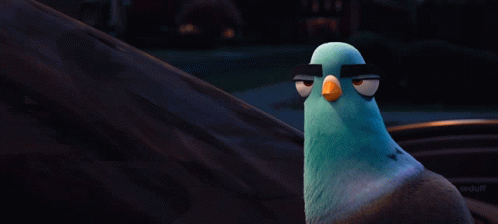 Ignore Spies In Disguise Lance Sterling As Pigeon GIF