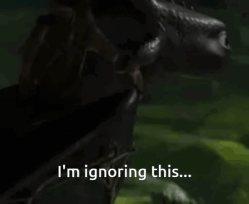 Ignore Toothless How To Train Your Dragon GIF
