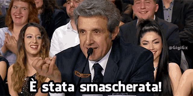 Il Cantante Mascherato Flavio Insinna Gif GIF