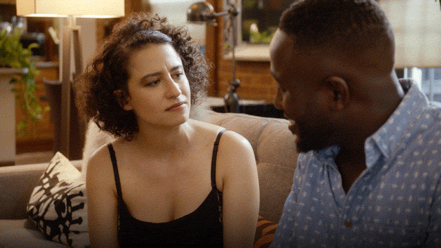 Ilana Glazer Say Just Kidding To Hannibal Buress GIF