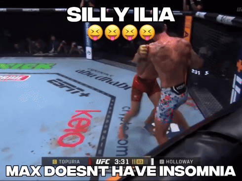 Ilia Meme Two Men Fighting in Boxing Ring