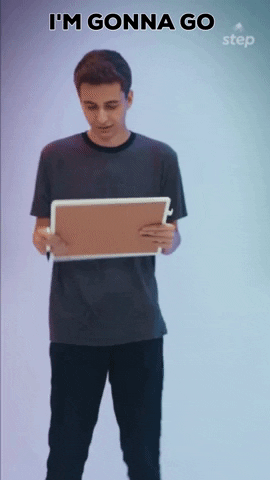 Ill See Myself Out Guy Moving Away GIF