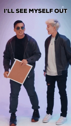 Ill See Myself Out Man Stepping Away GIF