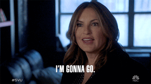Ill See Myself Out Olivia Benson GIF