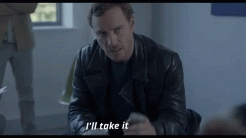 Ill Take It Fierce Eyes Michael Fassbender GIF