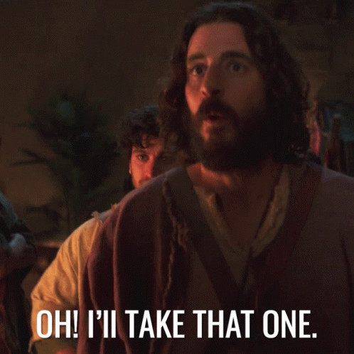 Ill Take It Jonathan Roumie The Chosen GIF
