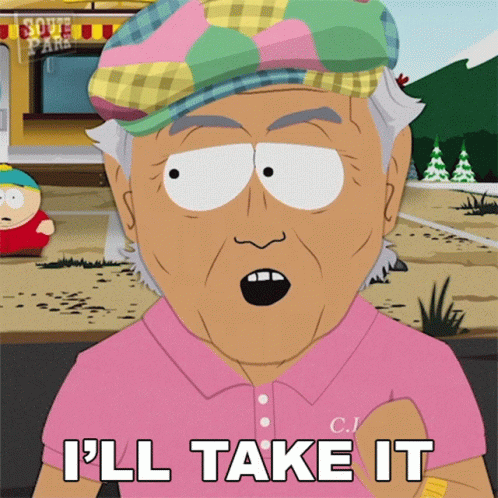 Ill Take It Talnua Cussler South Park GIF