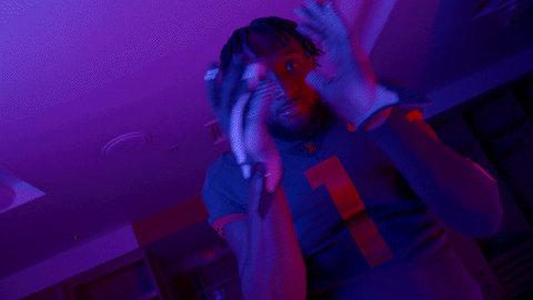 Illinois Fighting Illini Jersey No.1 GIF