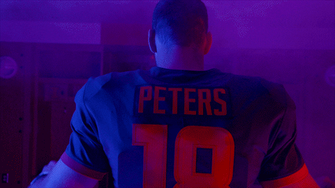 Illinois Fighting Illini Peters Jersey GIF
