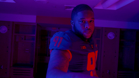 Illinois Fighting Illini Pointing Applause GIF