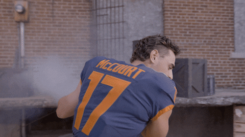 Illinois Fighting Illini Stretching Stance GIF