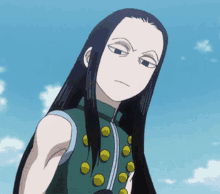 Illumi Speaking With A Blank Face GIF