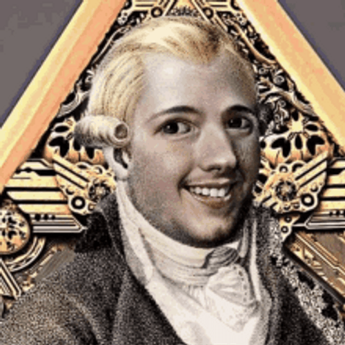 Illuminati Johann Adam Smiling GIF