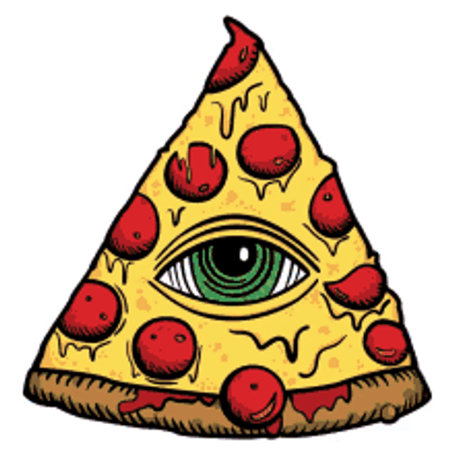 Illuminati Pepperoni Pizza GIF