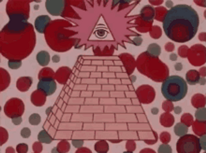 Illuminati Pyramid Animation GIF