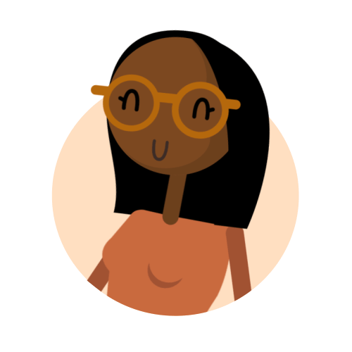 Illustration Vector Girl Glasses GIF