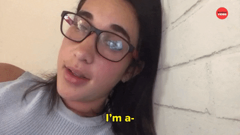 Im A Failure Woman Wearing Eyeglasses GIF