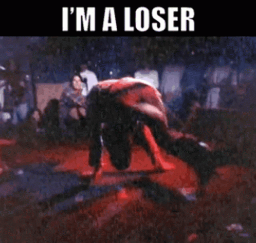 Im A Loser Break Dance Sore Loser GIF