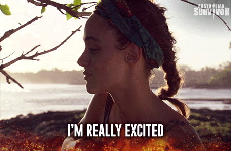 Im A Survivor Really Excited GIF