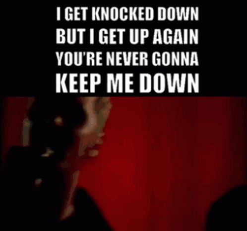 Im A Survivor You're Never Keep Me Down GIF