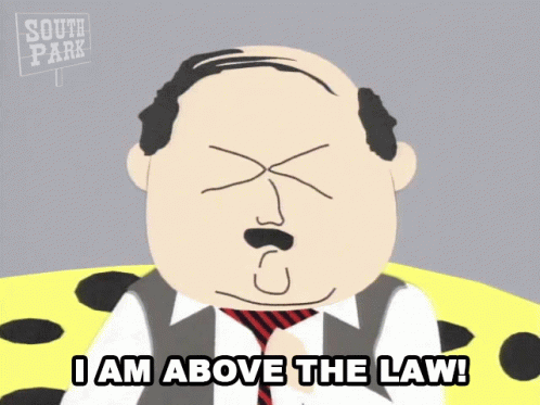 Im Above The Law I Got The Power GIF