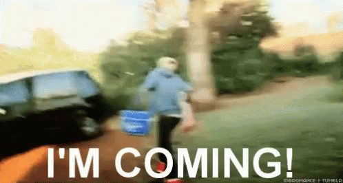 Im Coming Family Trip Run GIF