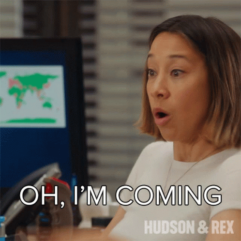 Oh Im Coming Hudson And Rex GIF