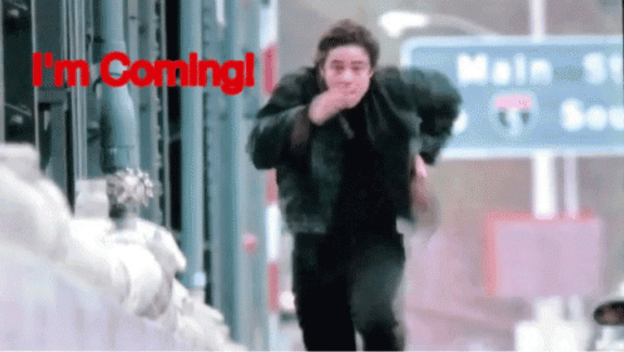Im Coming On My Way Fast Run GIF