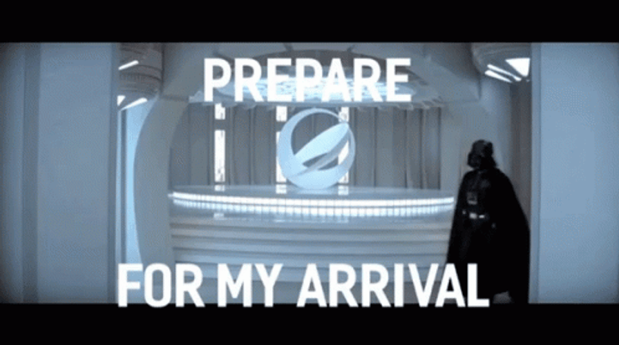 Im Coming Prepare For My Arrival Star Wars GIF